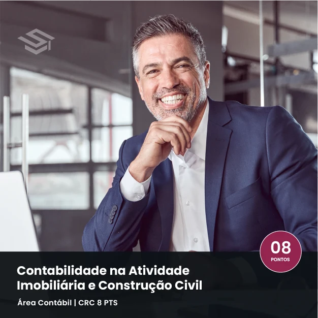 Curso ao vivo de contabilidade na construção civil e atividade imobiliária (RET, IFRS 15 e custos)