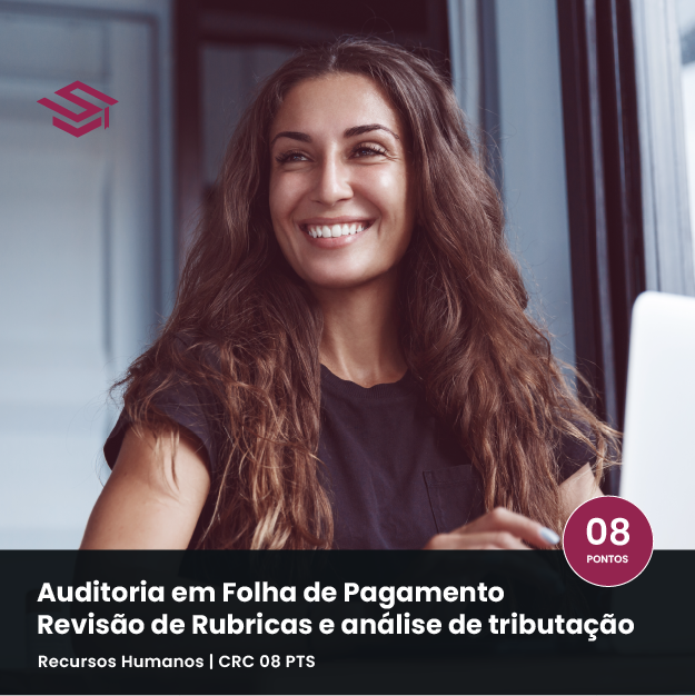 Capa do curso Auditoria em Folha de Pagamento, da Escola Superior